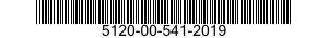 5120-00-541-2019  5120005412019 005412019