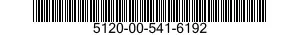 5120-00-541-6192  5120005416192 005416192