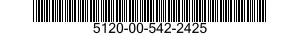 5120-00-542-2425 WRENCH,BOX AND OPEN END,COMBINATION 5120005422425 005422425