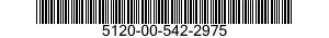 5120-00-542-2975  5120005422975 005422975