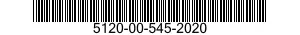 5120-00-545-2020  5120005452020 005452020