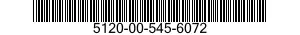 5120-00-545-6072  5120005456072 005456072