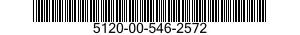 5120-00-546-2572 SOCKET,SLUGGING TYPE BOX WRENCH 5120005462572 005462572