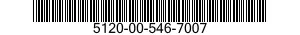 5120-00-546-7007  5120005467007 005467007