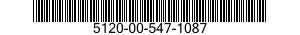 5120-00-547-1087  5120005471087 005471087