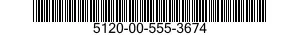 5120-00-555-3674 HANDLE,SOCKET WRENCH 5120005553674 005553674