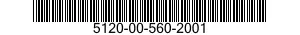 5120-00-560-2001  5120005602001 005602001