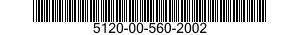 5120-00-560-2002  5120005602002 005602002