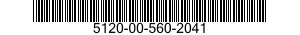 5120-00-560-2041  5120005602041 005602041