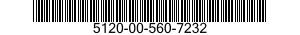 5120-00-560-7232  5120005607232 005607232