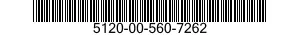 5120-00-560-7262  5120005607262 005607262