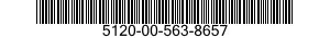 5120-00-563-8657  5120005638657 005638657