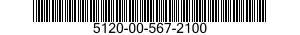 5120-00-567-2100  5120005672100 005672100