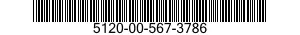 5120-00-567-3786  5120005673786 005673786