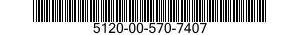 5120-00-570-7407  5120005707407 005707407