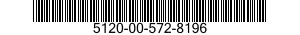 5120-00-572-8196  5120005728196 005728196