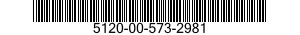 5120-00-573-2981  5120005732981 005732981