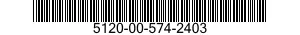 5120-00-574-2403  5120005742403 005742403