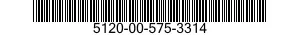5120-00-575-3314  5120005753314 005753314