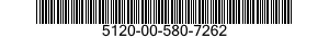 5120-00-580-7262  5120005807262 005807262