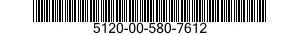 5120-00-580-7612  5120005807612 005807612