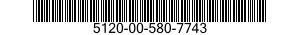 5120-00-580-7743  5120005807743 005807743
