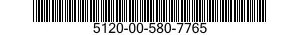 5120-00-580-7765  5120005807765 005807765