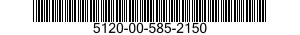 5120-00-585-2150  5120005852150 005852150