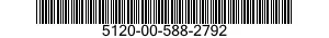 5120-00-588-2792  5120005882792 005882792