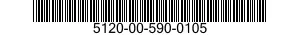 5120-00-590-0105  5120005900105 005900105