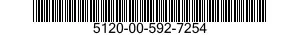 5120-00-592-7254  5120005927254 005927254