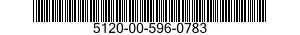 5120-00-596-0783  5120005960783 005960783
