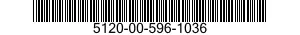 5120-00-596-1036  5120005961036 005961036