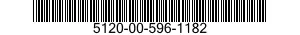 5120-00-596-1182  5120005961182 005961182