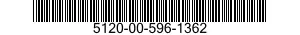5120-00-596-1362  5120005961362 005961362