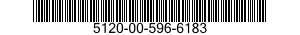 5120-00-596-6183  5120005966183 005966183