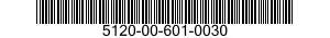 5120-00-601-0030  5120006010030 006010030
