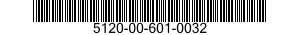 5120-00-601-0032  5120006010032 006010032