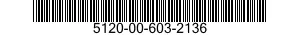 5120-00-603-2136  5120006032136 006032136