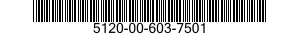 5120-00-603-7501  5120006037501 006037501