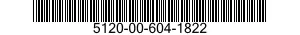 5120-00-604-1822  5120006041822 006041822