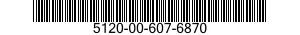5120-00-607-6870  5120006076870 006076870