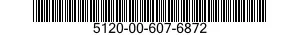 5120-00-607-6872  5120006076872 006076872