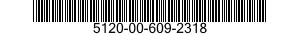 5120-00-609-2318  5120006092318 006092318