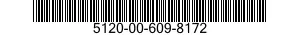 5120-00-609-8172  5120006098172 006098172