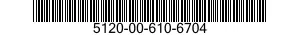 5120-00-610-6704  5120006106704 006106704