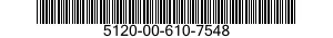 5120-00-610-7548  5120006107548 006107548