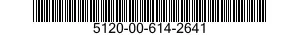 5120-00-614-2641  5120006142641 006142641