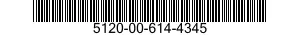5120-00-614-4345  5120006144345 006144345