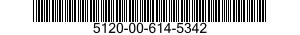 5120-00-614-5342  5120006145342 006145342